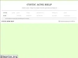 Sites similar to cysticacnehelp.com