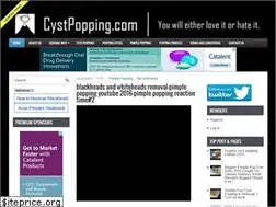 Sites similar to cystpopping.com