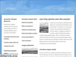 Sites similar to cytotectab.com