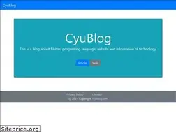 Sites similar to cyublog.com