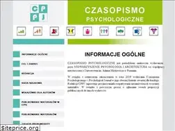 Sites similar to czasopismopsychologiczne.pl