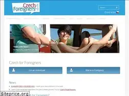 Sites similar to czech-for-foreigners.cz