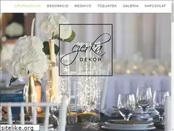 Sites similar to czerkadekor.hu