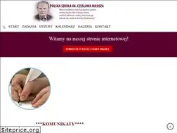 Sites similar to czeslawmilosz.org