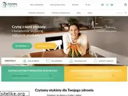 Sites similar to czytamyetykiety.pl