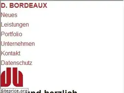 Sites similar to d-bordeaux.de