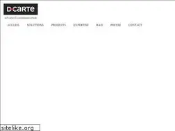 Sites similar to d-carte.com