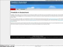 Sites similar to d-friedhof.de
