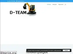 Sites similar to d-team.hu