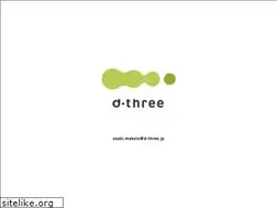 Sites similar to d-three.jp