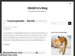 Sites similar to d0n9x1n.dev