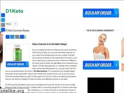 Sites similar to d1ketogummies.com