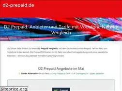Sites similar to d2-prepaid.de