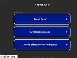 Sites similar to d27tm.org