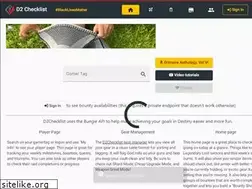 Sites similar to d2checklist.com