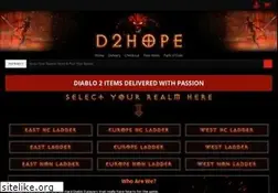 Sites similar to d2hope.com