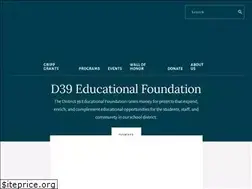 Sites similar to d39foundation.org