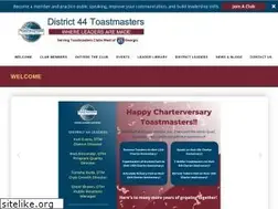 Sites similar to d44toastmasters.org