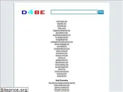 Sites similar to d4be.com