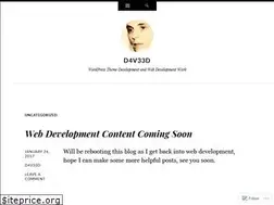 Sites similar to d4v33d.wordpress.com