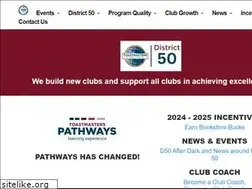 Sites similar to d50toastmasters.org