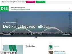 Sites similar to d66amsterdamoost.nl