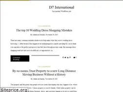 Sites similar to d7-international.com