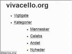 Sites similar to da.vivacello.org