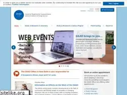 Sites similar to daad.in