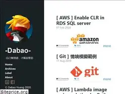 Sites similar to dabaohuang.github.io