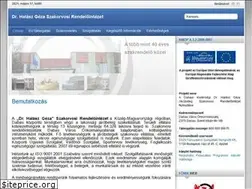 Sites similar to dabasszakrendelo.hu
