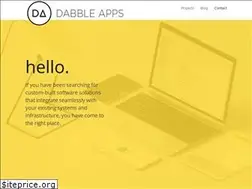 Sites similar to dabbleapps.com