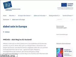 Sites similar to dabei-sein-in-europa.de