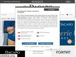 Sites similar to dacapo-dessous.de