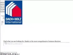 Sites similar to dach-holz.com