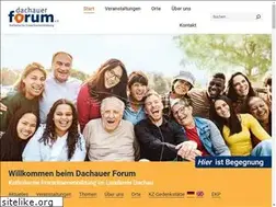 Sites similar to dachauer-forum.de