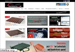 Sites similar to dachbleche24.de