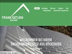 Sites similar to dachdecker-detjen.de