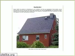 Sites similar to dachdeckerei.com