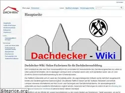 Sites similar to dachdeckerwiki.de