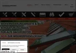 Sites similar to dachfenster-servicenetz.de