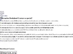Sites similar to dachshund-couture.com