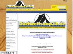 Sites similar to dachzeltshop24.de