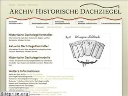 Sites similar to dachziegelarchiv.ch