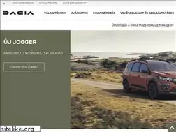 Sites similar to daciakeszletrol.hu