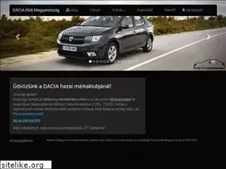 Sites similar to daciaklub.hu