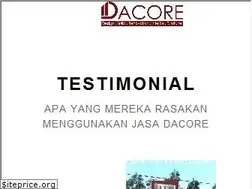 Sites similar to dacore.id