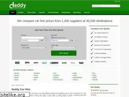 Sites similar to daddycarhire.com