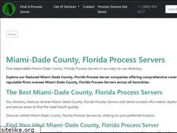 Sites similar to dadeprocessserver.com
