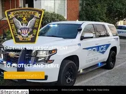 Sites similar to dadevillepd.org